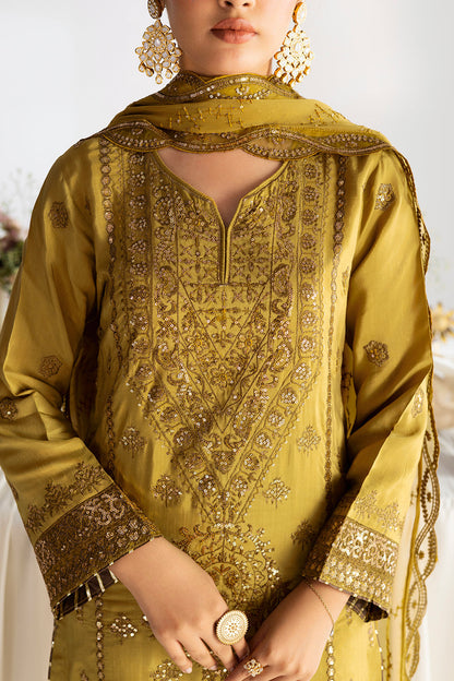 Ramsha | Aangan Luxury Raw silk | AA-102 by Ramsha - Designer Dress - Type : Ladies Clothes - Available at Saira Sultan - 100% Original 