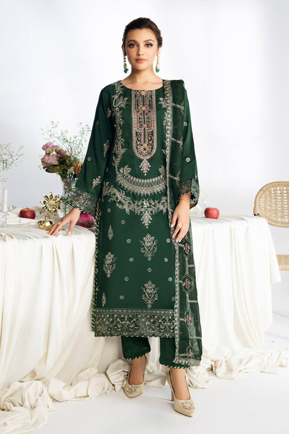 Ramsha | Aangan Luxury Raw silk | AA-107 by Ramsha - Designer Dress - Type : Ladies Clothes - Available at Saira Sultan - 100% Original 