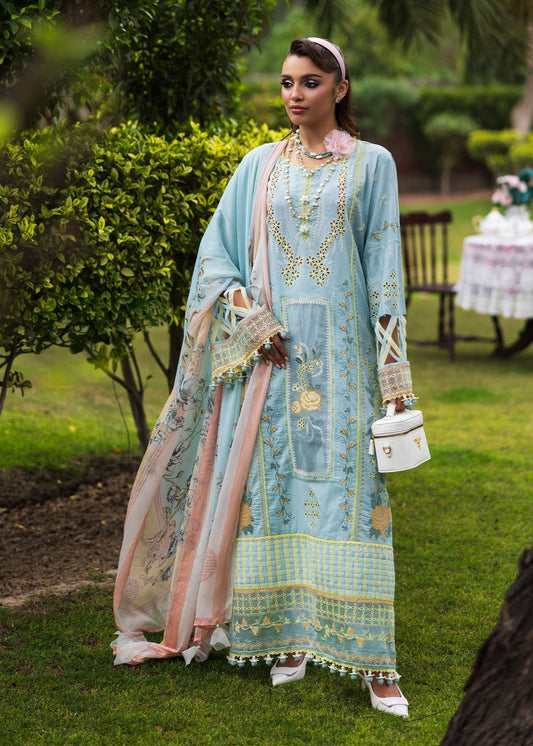 Paras by Pasha | Bloom and Beyond | Crystal Bloom XS Aqua Lawn