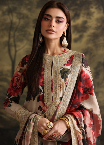 Humjoli | Rehana Luxury Collection | BEIGERY - Pakistani Designer Dress - by Humjoli - Type : Ladies Clothes - 100% Original at Saira Sultan