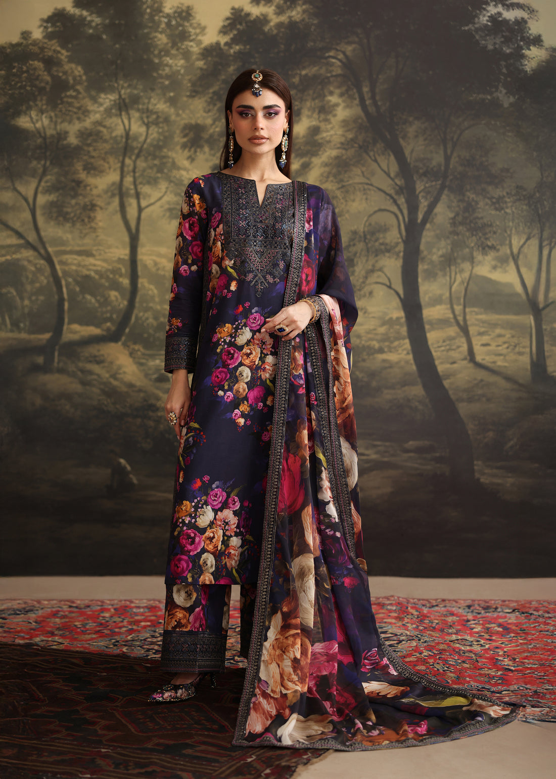 Humjoli | Rehana Luxury Collection | BLUE DAYS - Pakistani Designer Dress - by Humjoli - Type : Ladies Clothes - 100% Original at Saira Sultan