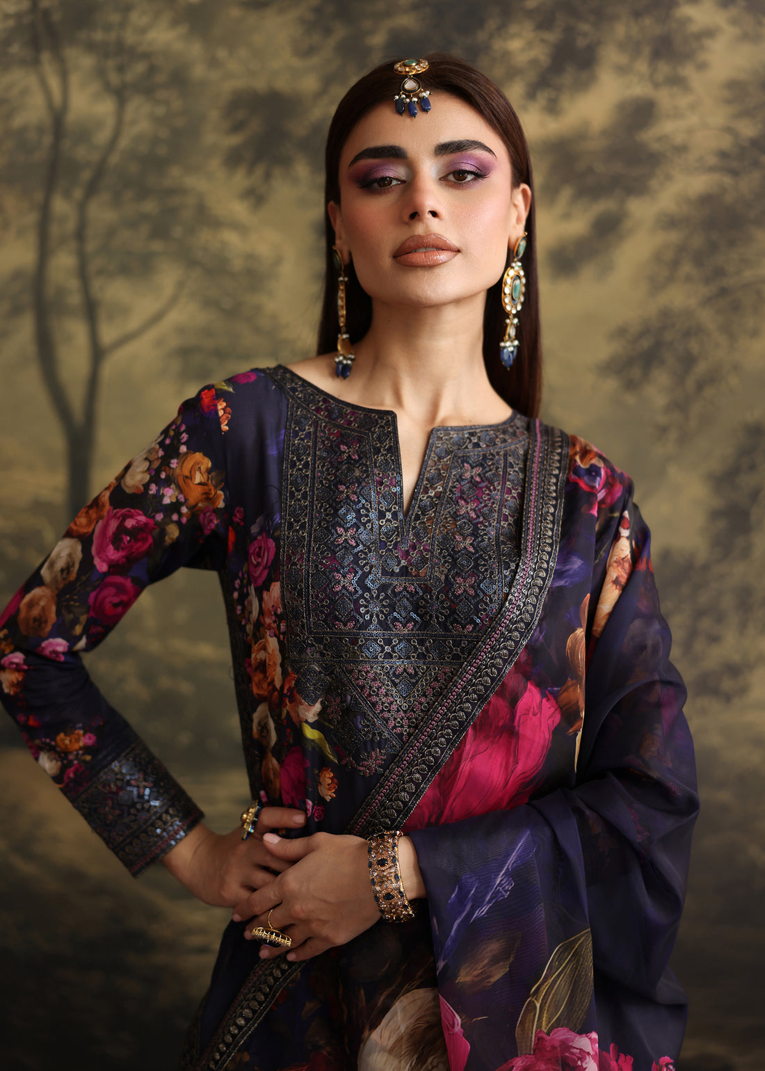 Humjoli | Rehana Luxury Collection | BLUE DAYS - Pakistani Designer Dress - by Humjoli - Type : Ladies Clothes - 100% Original at Saira Sultan