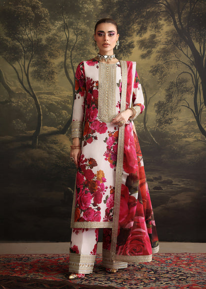 Humjoli | Rehana Luxury Collection | WHITE SHINE - Pakistani Designer Dress - by Humjoli - Type : Ladies Clothes - 100% Original at Saira Sultan