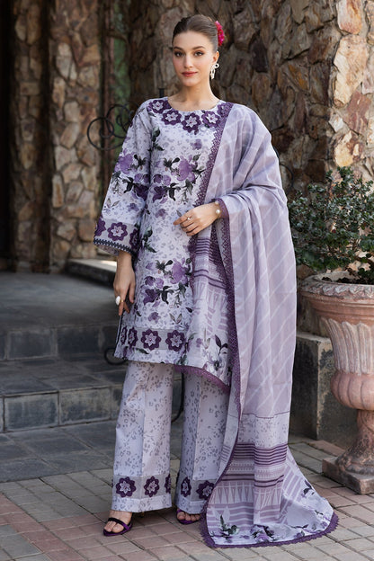 Alizeh | Sheen Lawn Prints 25 | AF-PL-6041-Maylan XL Lilac Lawn