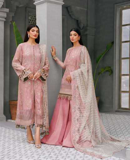 Xenia Formals | Raahi Luxury Formals | TAUPE - Pakistani Designer Dress - by Xenia Formals | Type: Formal - 100% Original at Saira Sultan