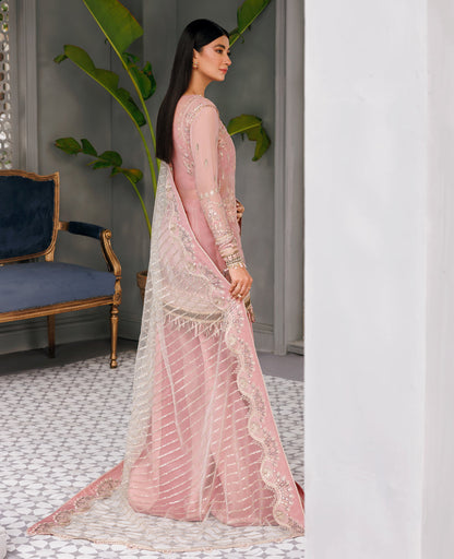 Xenia Formals | Raahi Luxury Formals | TAUPE - Pakistani Designer Dress - by Xenia Formals | Type: Formal - 100% Original at Saira Sultan
