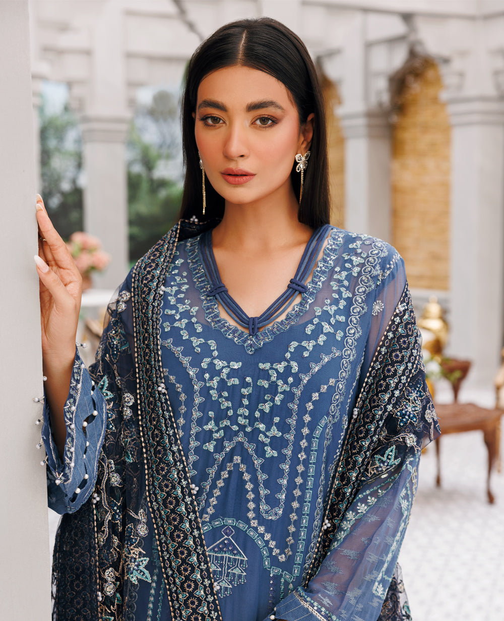 Xenia Formals | Raahi Luxury Formals | FAYE - Pakistani Designer Dress - by Xenia Formals | Type: Formal - 100% Original at Saira Sultan