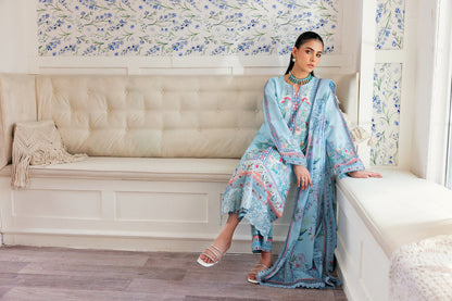 Florent | Daily Wear Vol 2 | FZD-6A XL Light Blue Lawn