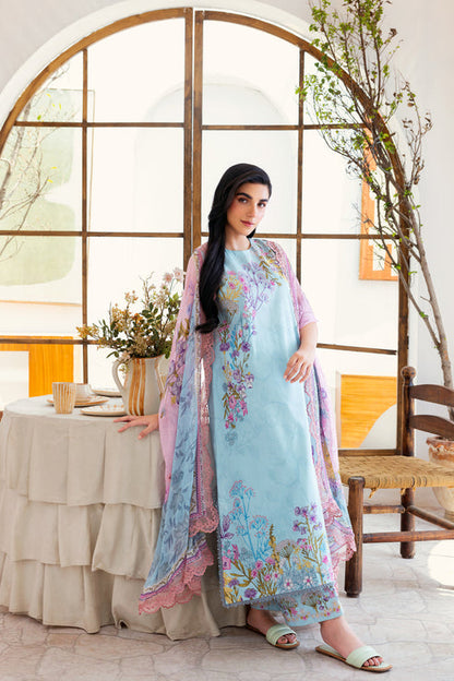 Florent | Luxury Print | FLP - 9 XL Light Blue Lawn