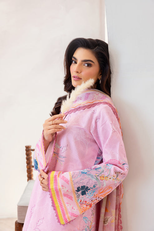 Florent | Luxury Print | FLP - 7B M Pink Lawn