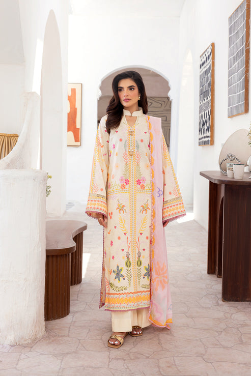Florent | Luxury Print | FLP - 8A XS Cream Lawn