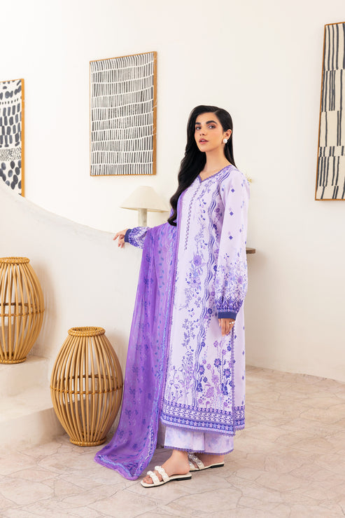 Florent | Luxury Print | FLP-10 XL Lavender Lawn