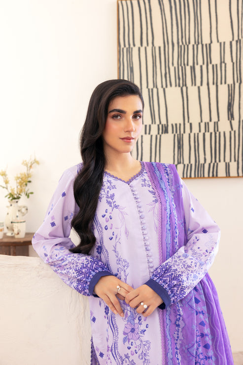 Florent | Luxury Print | FLP-10 M Lavender Lawn