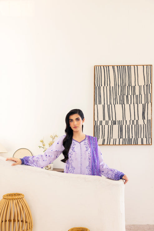 Florent | Luxury Print | FLP-10 L Lavender Lawn