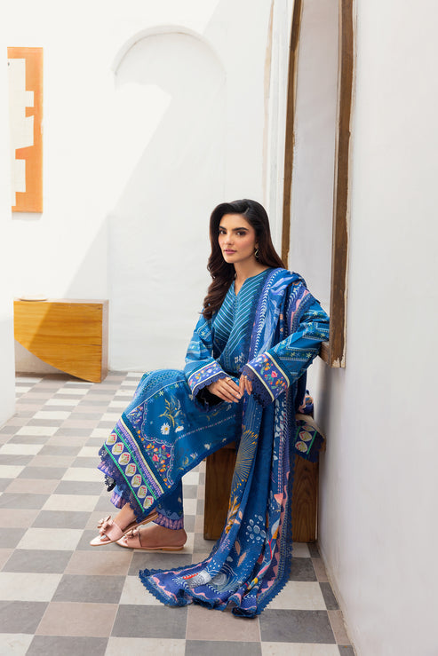 Florent | Luxury Print | FLP - 4A XL Blue Lawn