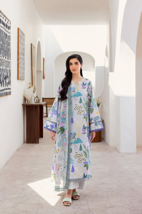 Florent | Luxury Print | FLP - 5A XS Gray Lawn