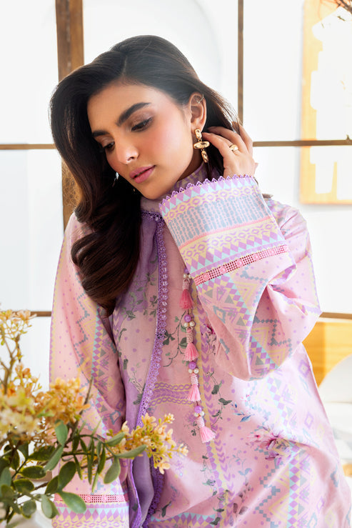Florent | Luxury Print | FLP - 1B M Lilac Lawn