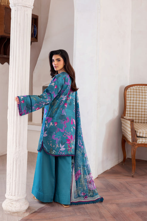 Florent | Luxury Print | FLP - 5B S Sea Green Lawn