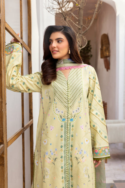 Florent | Luxury Print | FLP - 4B L Lime Lawn