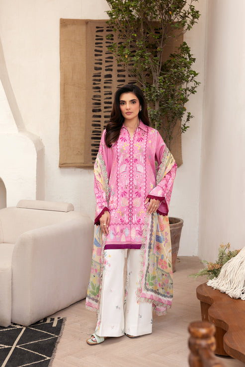 Florent | Luxury Print | FLP-6B XS Rose Pink Lawn