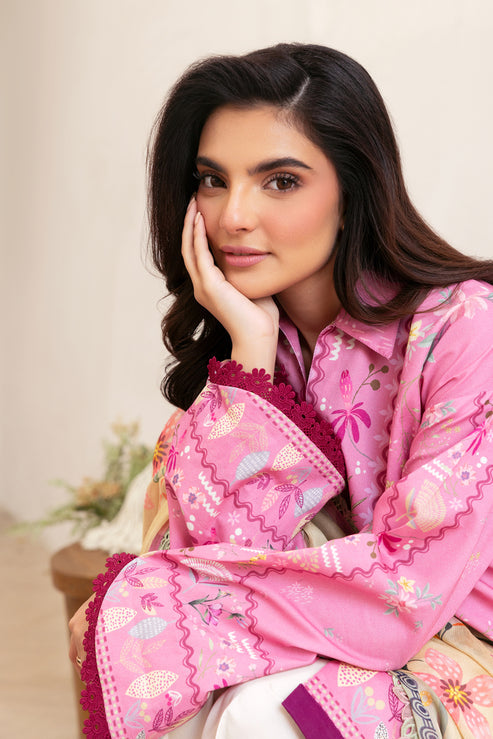 Florent | Luxury Print | FLP-6B M Rose Pink Lawn