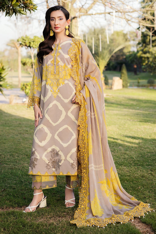 Charizma | Print Melody | SH5-10P S Yellow Lawn