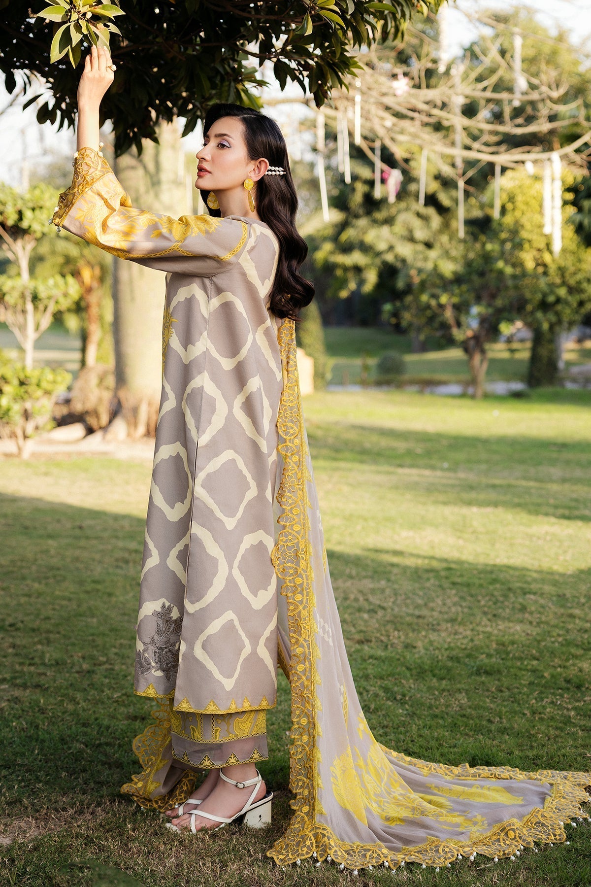 Charizma | Print Melody | SH5-10P M Yellow Lawn