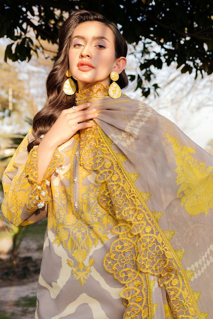 Charizma | Print Melody | SH5-10P L Yellow Lawn