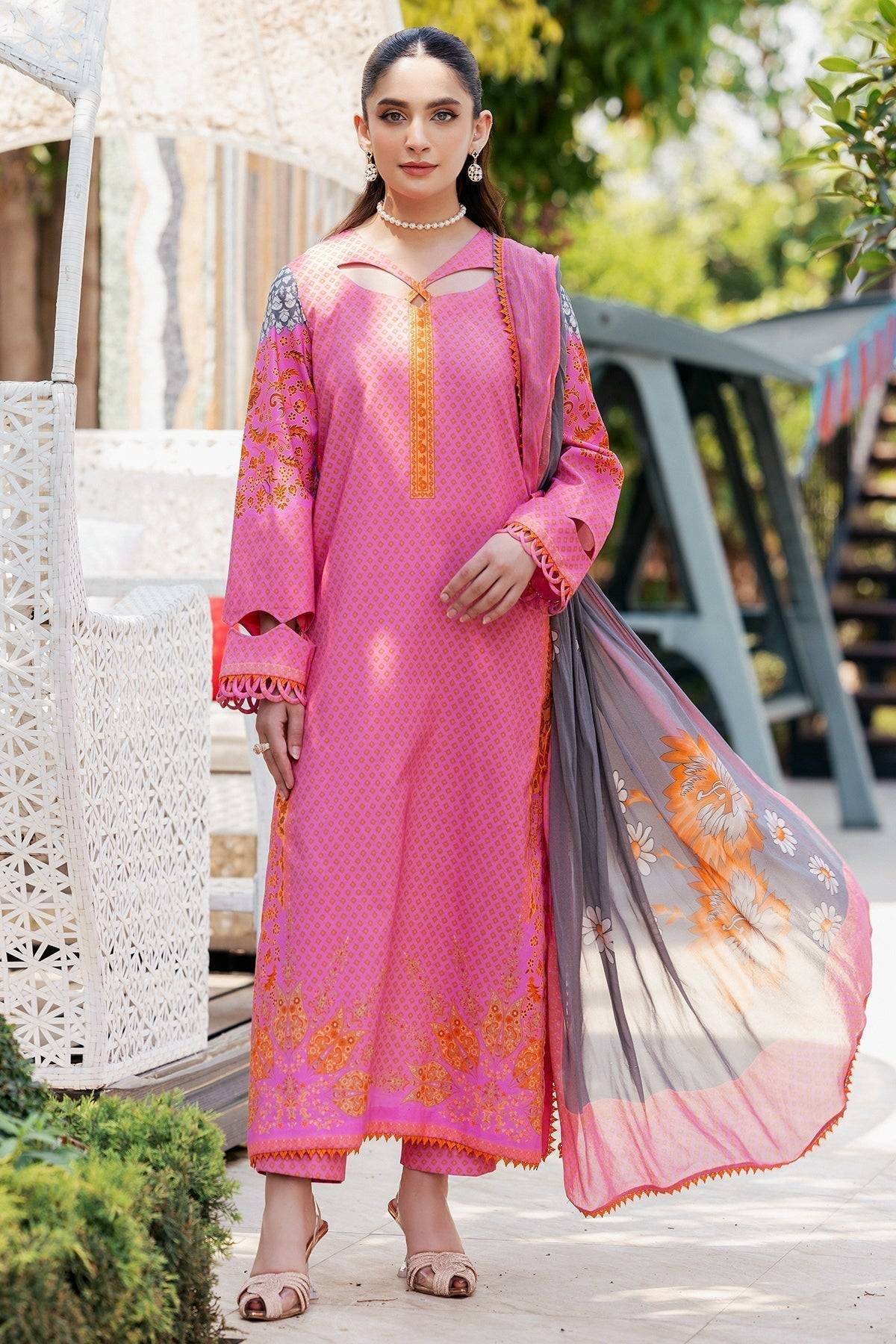 Charizma | C Prints Vol 6 | CP4-54 - Pakistani Designer Dress - by Charizma | Type: Casuals - 100% Original at Saira Sultan