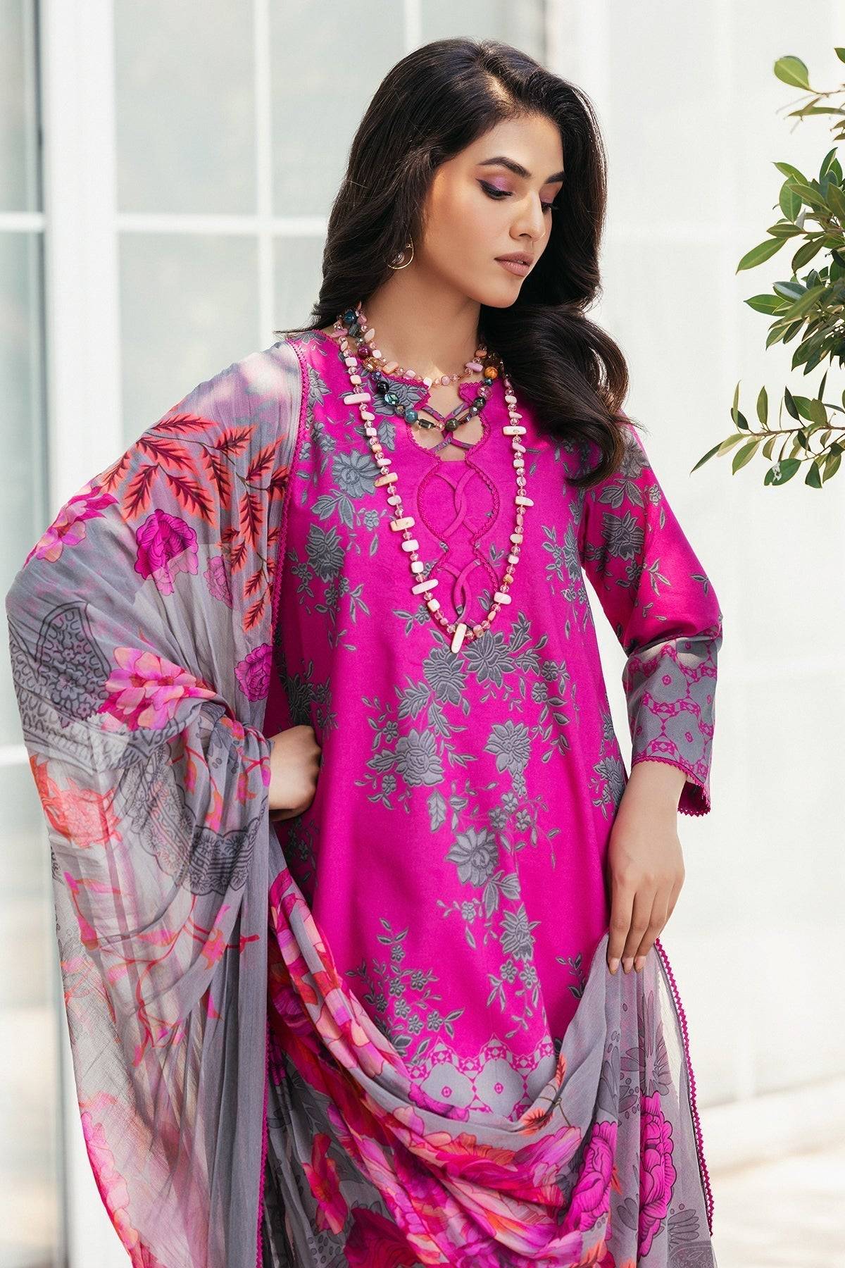 Charizma | C Prints Vol 6 | CP4-56 - Pakistani Designer Dress - by Charizma | Type: Casuals - 100% Original at Saira Sultan