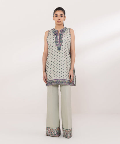 Sapphire | Intermix 2024 | Cambric Suit S-31 - Pakistani Designer Dress - by Sapphire | Type: Casuals - 100% Original at Saira Sultan