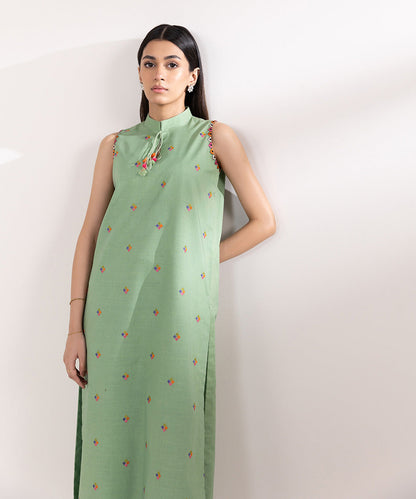 Sapphire | Intermix 2024 | Cambric Suit S-35 - Pakistani Designer Dress - by Sapphire | Type: Casuals - 100% Original at Saira Sultan