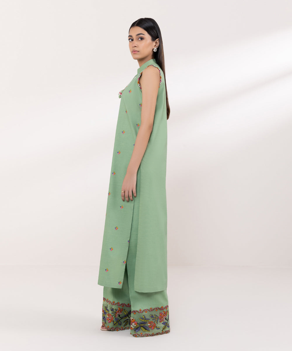 Sapphire | Intermix 2024 | Cambric Suit S-35 - Pakistani Designer Dress - by Sapphire | Type: Casuals - 100% Original at Saira Sultan