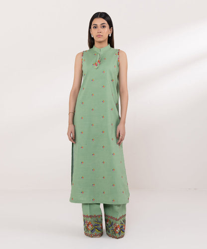 Sapphire | Intermix 2024 | Cambric Suit S-35 - Pakistani Designer Dress - by Sapphire | Type: Casuals - 100% Original at Saira Sultan