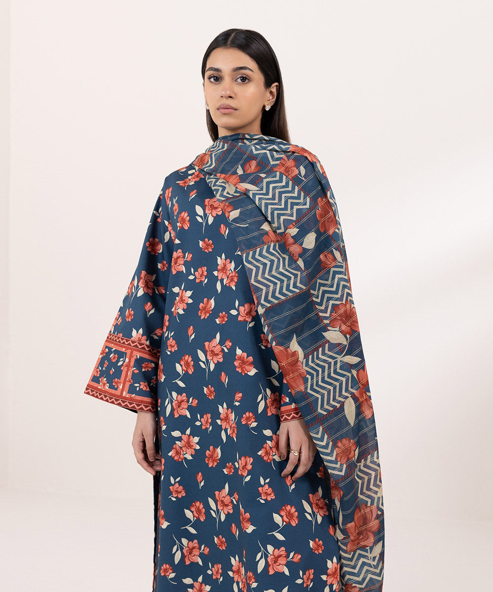 Sapphire | Intermix 2024 | Cambric Suit S-25 - Pakistani Designer Dress - by Sapphire | Type: Casuals - 100% Original at Saira Sultan