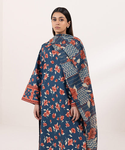 Sapphire | Intermix 2024 | Cambric Suit S-25 - Pakistani Designer Dress - by Sapphire | Type: Casuals - 100% Original at Saira Sultan
