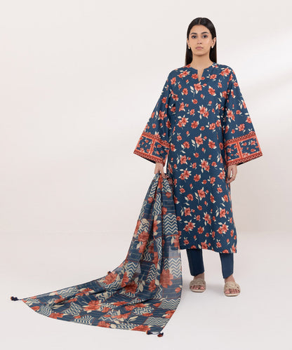 Sapphire | Intermix 2024 | Cambric Suit S-25 - Pakistani Designer Dress - by Sapphire | Type: Casuals - 100% Original at Saira Sultan