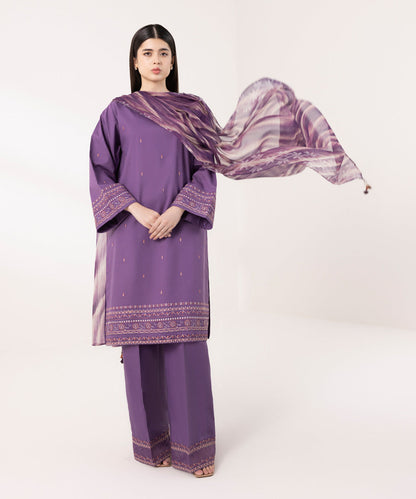 Sapphire | Intermix 2024 | Cambric Suit S-41 - Pakistani Designer Dress - by Sapphire | Type: Casuals - 100% Original at Saira Sultan