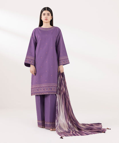 Sapphire | Intermix 2024 | Cambric Suit S-41 - Pakistani Designer Dress - by Sapphire | Type: Casuals - 100% Original at Saira Sultan