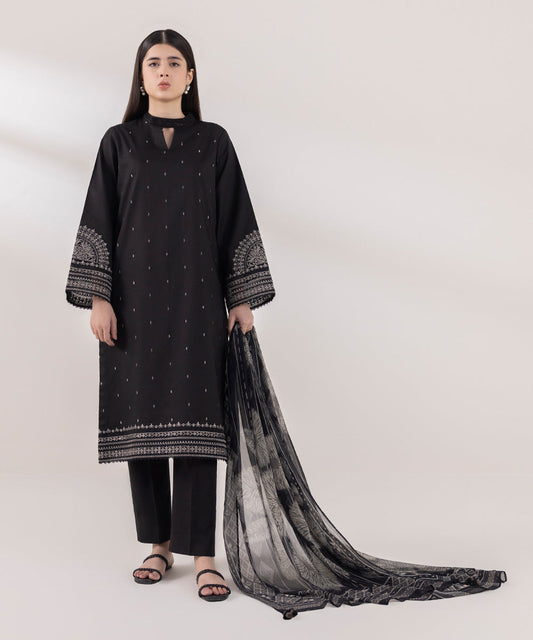Sapphire | Intermix 2024 | Cambric Suit S-43 - Pakistani Designer Dress - by Sapphire | Type: Casuals - 100% Original at Saira Sultan