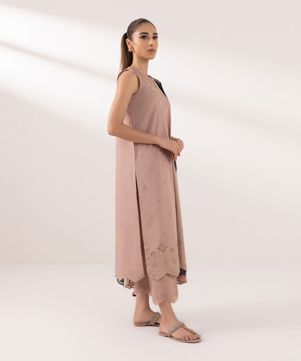 Sapphire | Intermix 2024 | Cambric Suit S-13 - Pakistani Designer Dress - by Sapphire | Type: Casuals - 100% Original at Saira Sultan