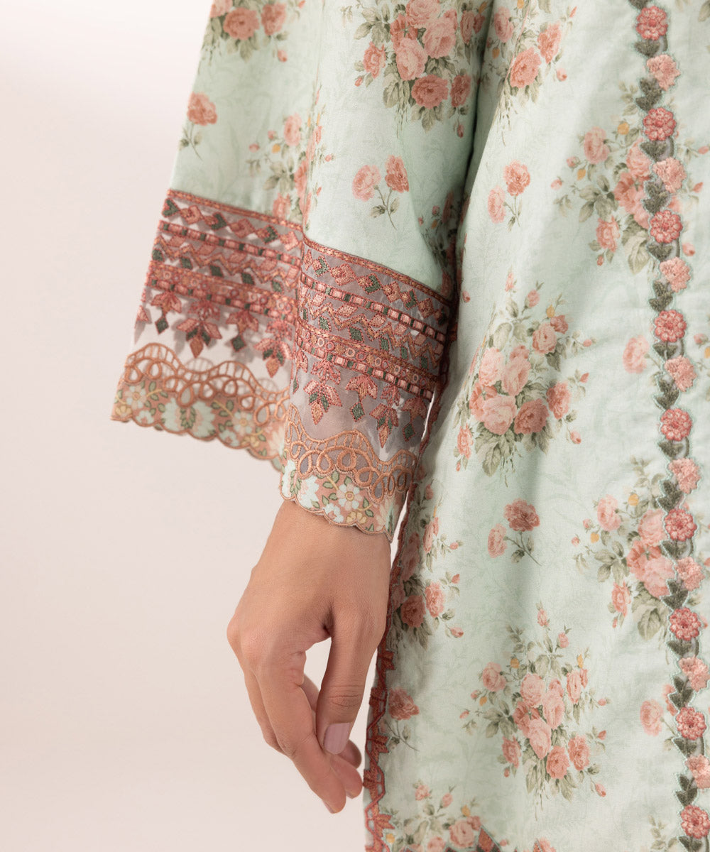 Sapphire | Intermix 2024 | Cambric Suit S-45 - Pakistani Designer Dress - by Sapphire | Type: Casuals - 100% Original at Saira Sultan