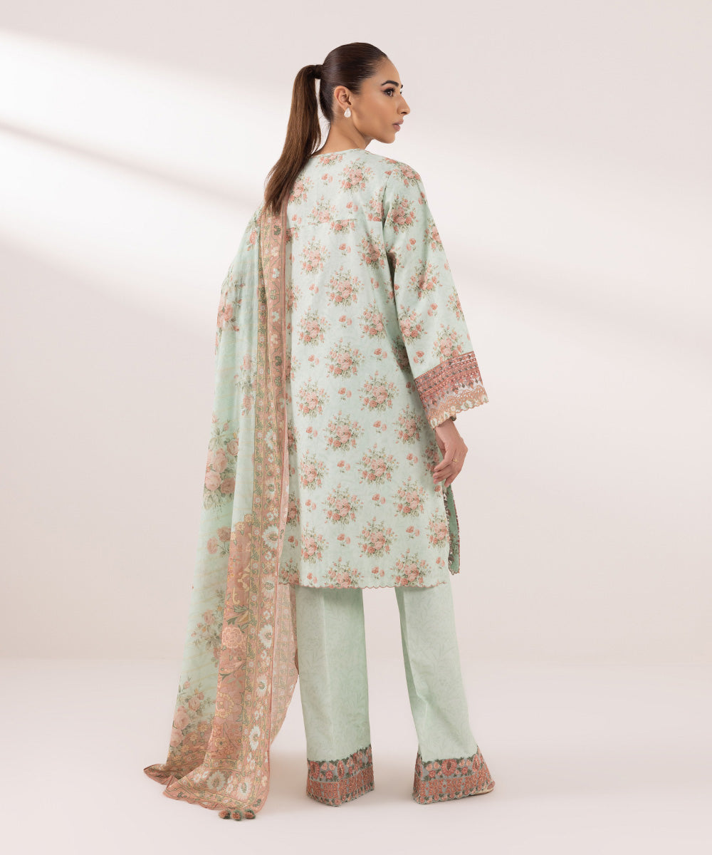 Sapphire | Intermix 2024 | Cambric Suit S-45 - Pakistani Designer Dress - by Sapphire | Type: Casuals - 100% Original at Saira Sultan