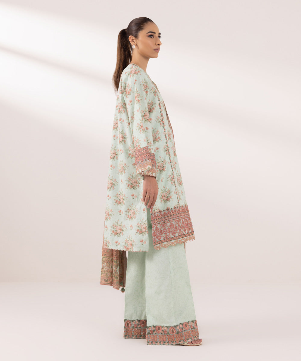 Sapphire | Intermix 2024 | Cambric Suit S-45 - Pakistani Designer Dress - by Sapphire | Type: Casuals - 100% Original at Saira Sultan