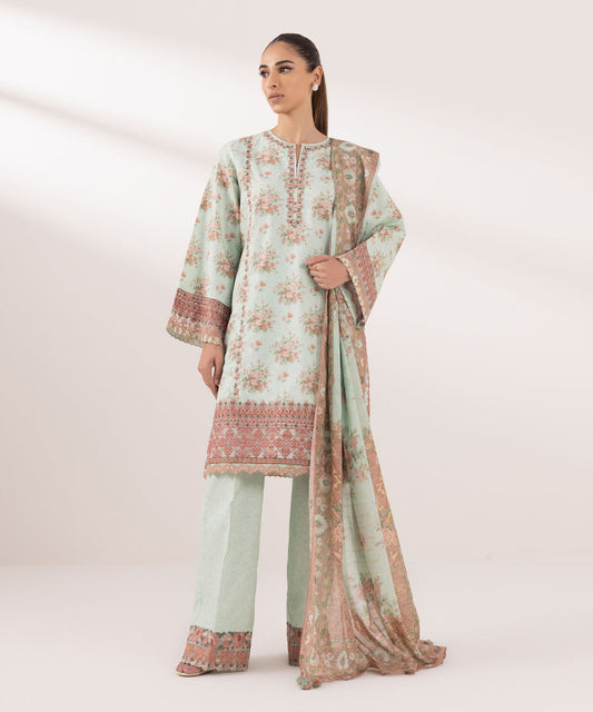 Sapphire | Intermix 2024 | Cambric Suit S-45 - Pakistani Designer Dress - by Sapphire | Type: Casuals - 100% Original at Saira Sultan