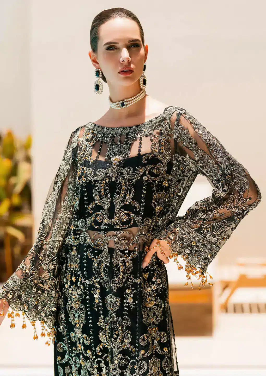 Elaf Premium | Evara Wedding 23 | EEB-06 ZAFIR - Pakistani Designer Dress - by Elaf Premium | Type: Bridal - 100% Original at Saira Sultan