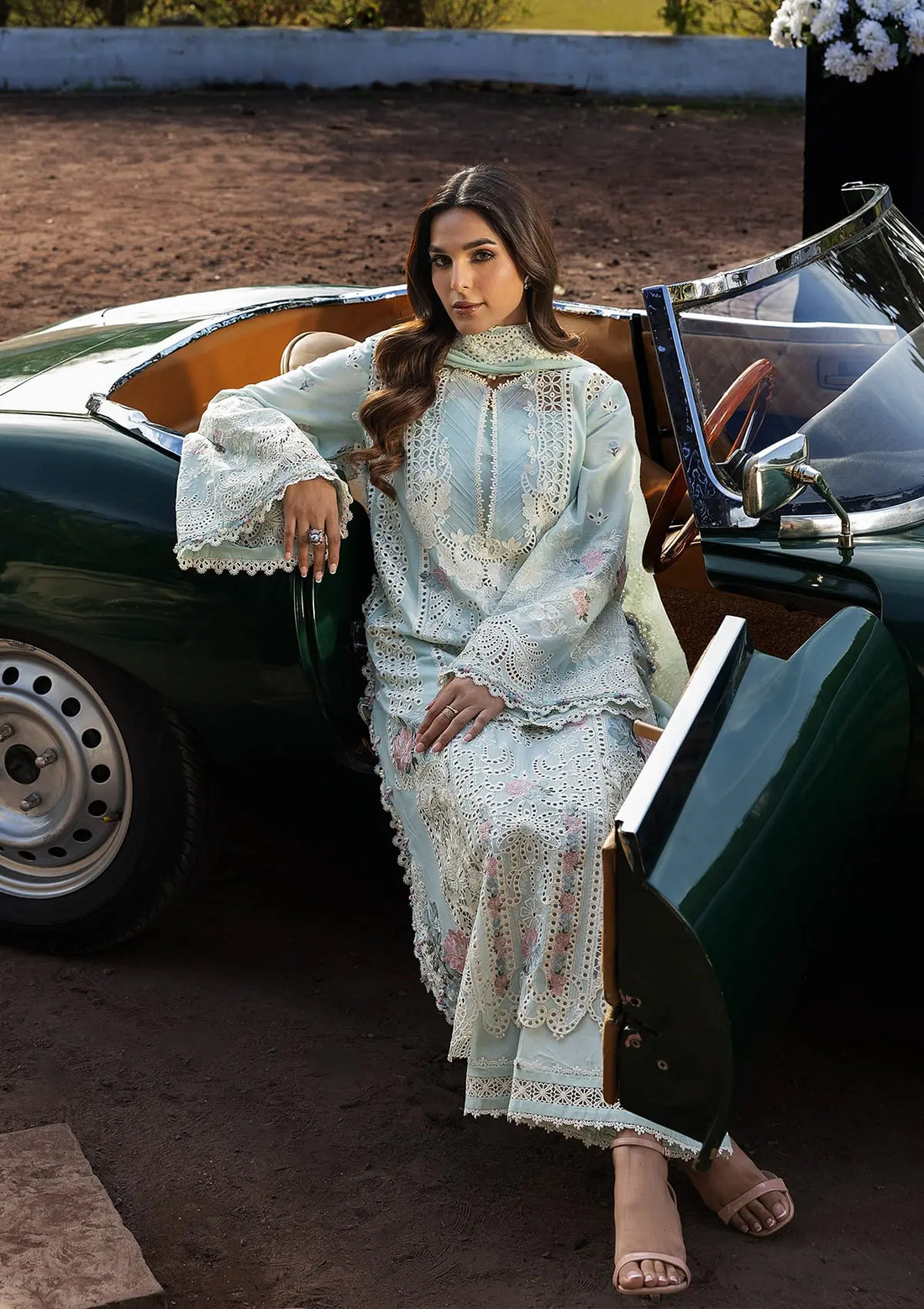 Kahf Premium | Luxury Lawn 25 | KLR-2B Garnet XL Aqua Lawn