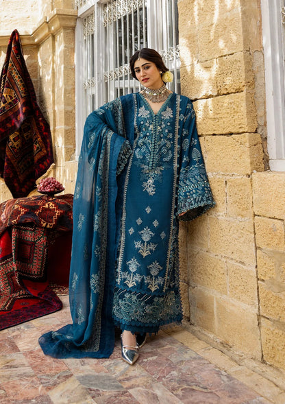 Kahf Premium | Kahf Karandi 25 |KKH-05 CYARA - Pakistani Designer Dress - by Kahf Premium - Type : Ladies Clothes - 100% Original at Saira Sultan