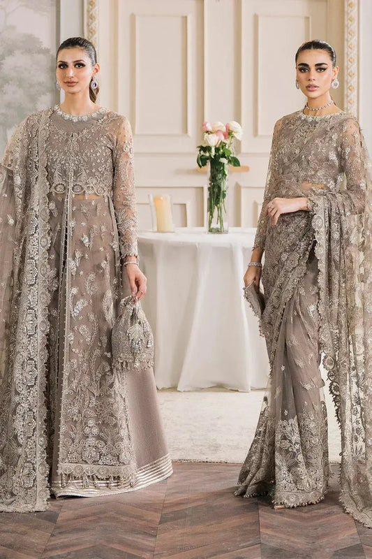 Baroque | Chantelle Embroidered Collection | CH12-06 - Pakistani Designer Dress - by Baroque | Type: Bridal - 100% Original at Saira Sultan