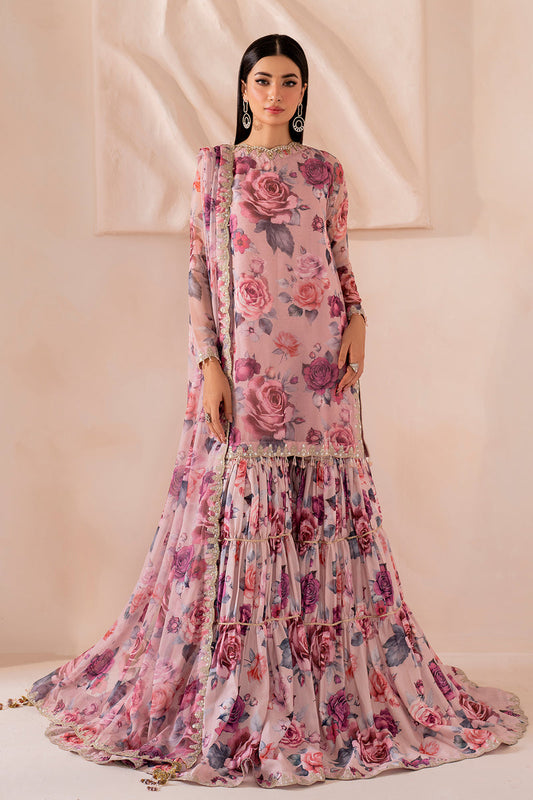 Baroque | Formal Collection | CHIFFON UF-708 XS Pink Chiffon